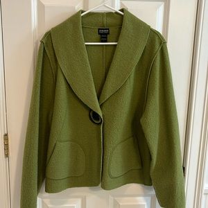 Nomadic Trader lightweight boiled wool jacket